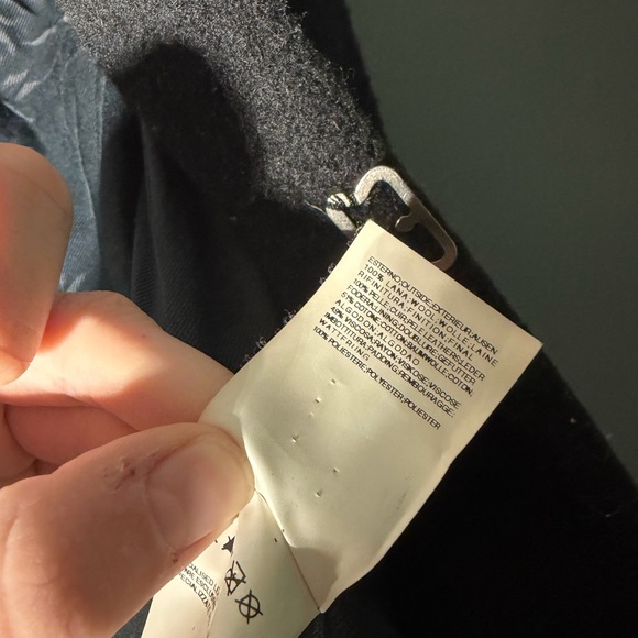 Pierre Balmain Wool Leather Coat Size 38 IT - Picture 5 of 5